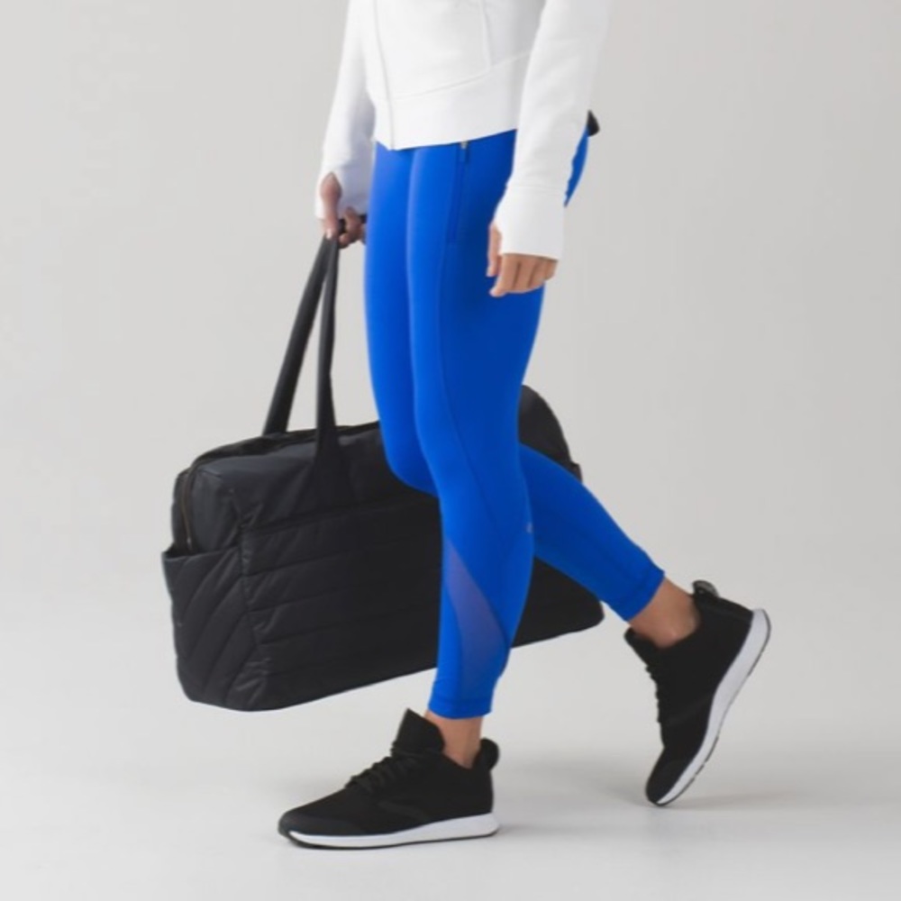 {Lululemon} Inspire Tight II - Cerulean Blue, Size 6